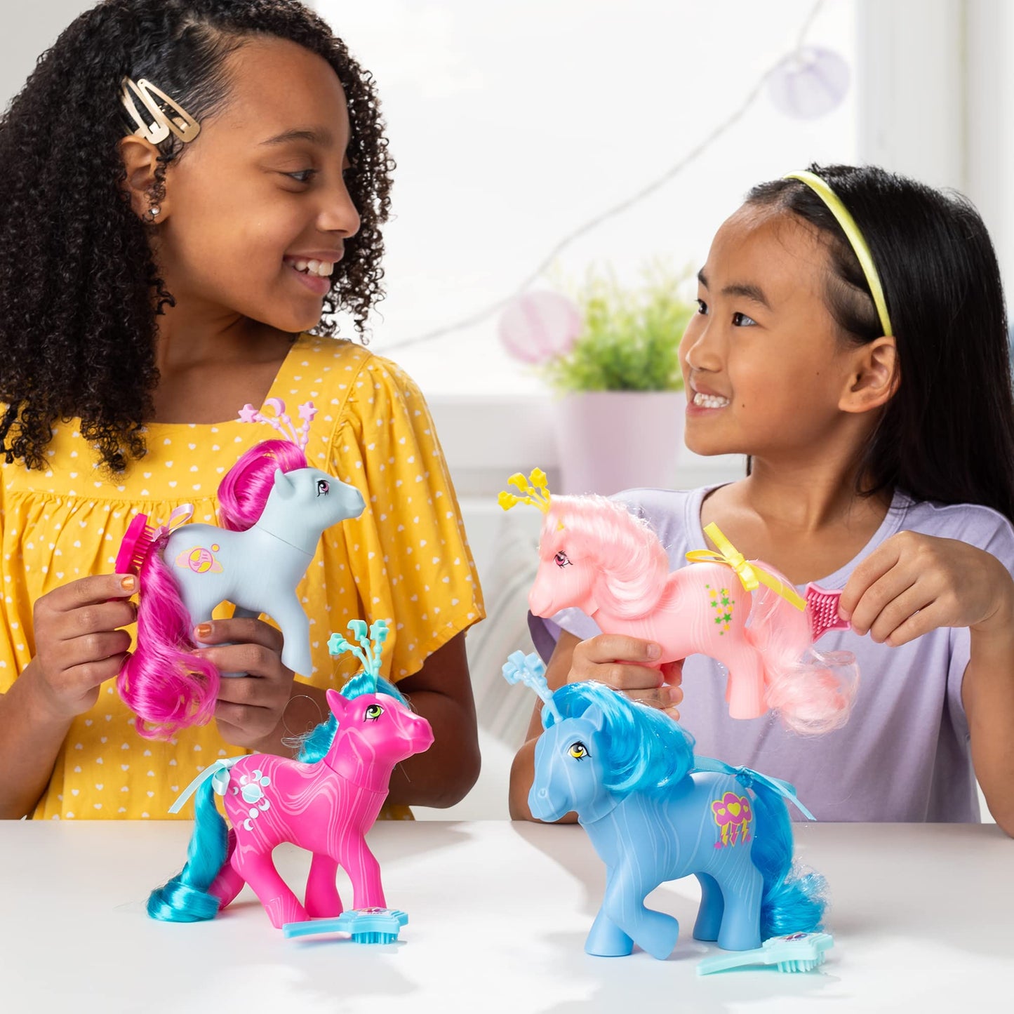 My Little Pony Celestial Pony Milky Way – Retro 4-Inch Collectible Figure | Basic Fun