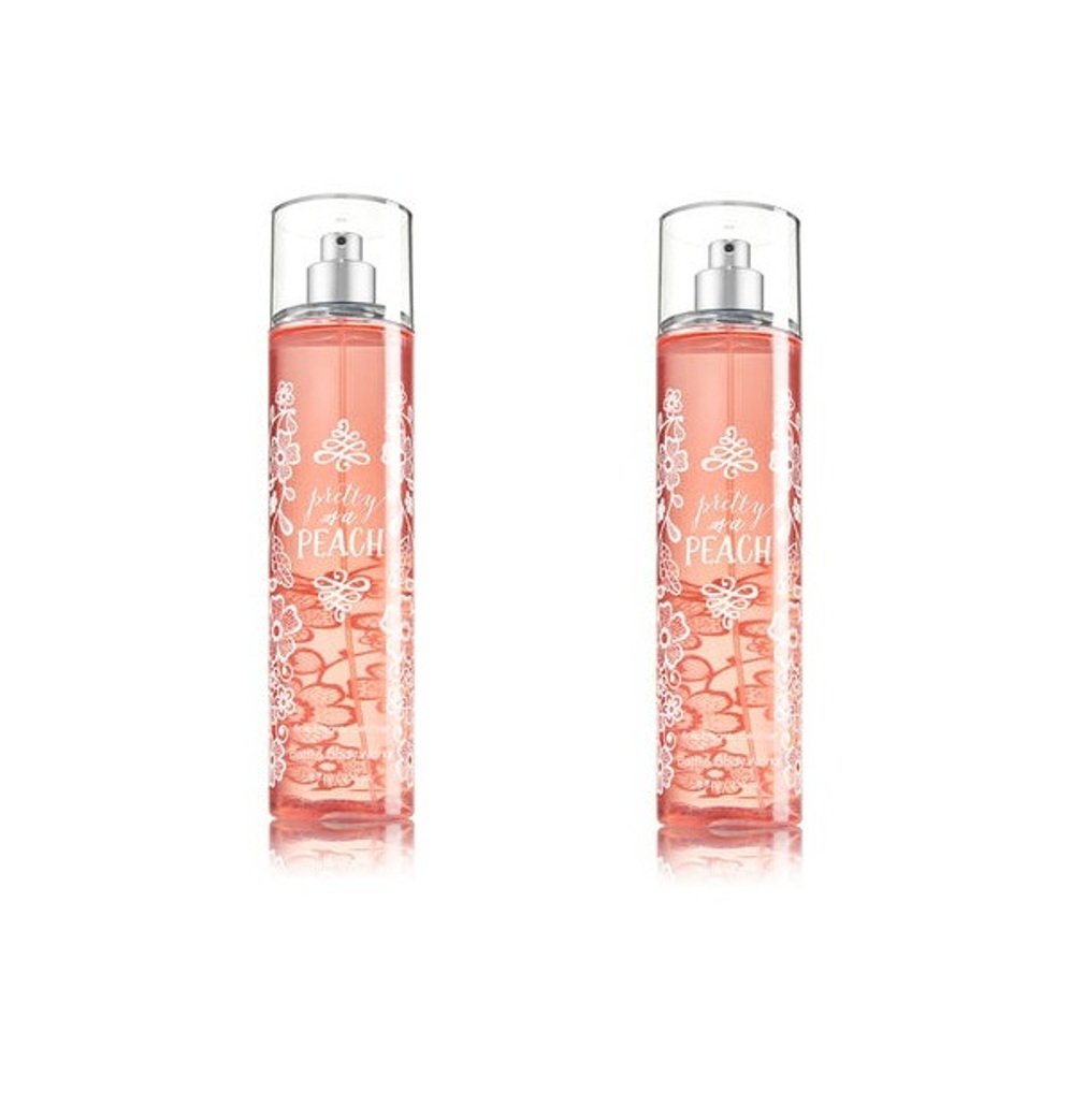 Bath & Body Works Pretty As Peach Fine Fragrance Mist – Pack of 2