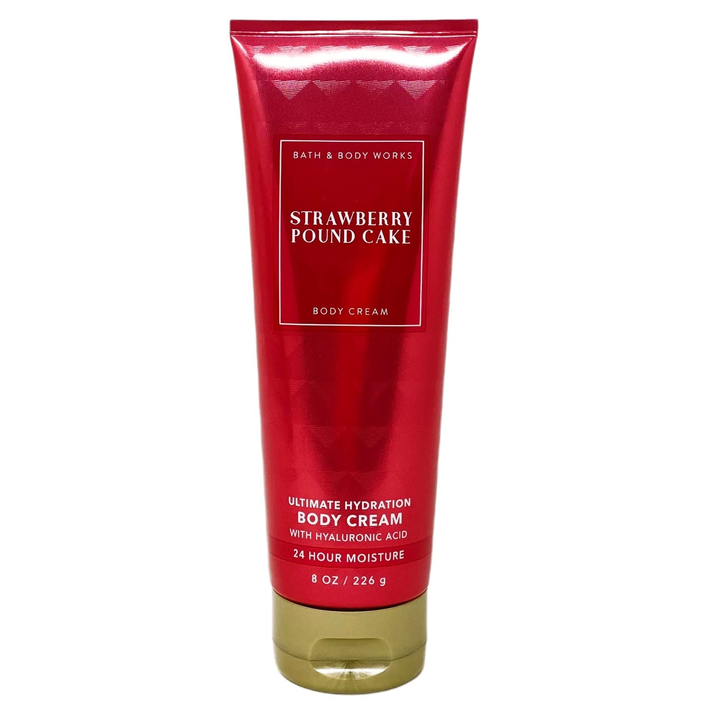 Bath & Body Works Strawberry Pound Cake Gift Set – Fine Fragrance Mist & Body Cream (2021)