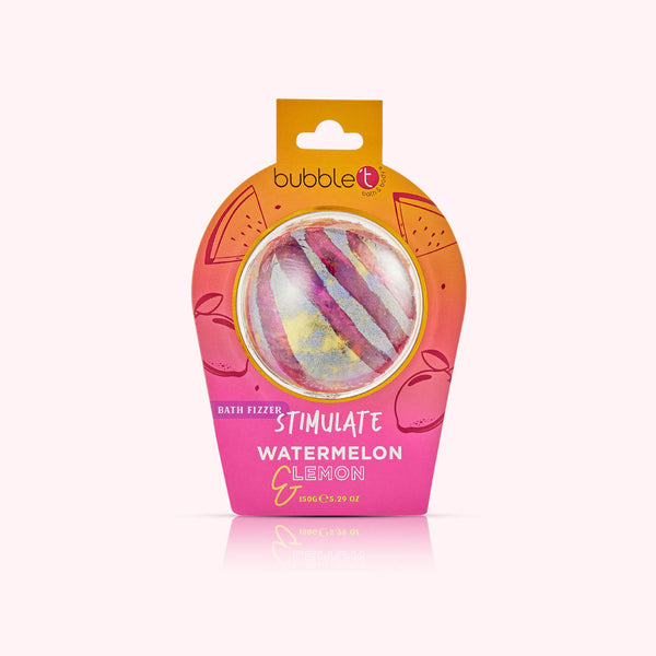 Bubble T Stimulate - Watermelon Lemon Bath Fizzer