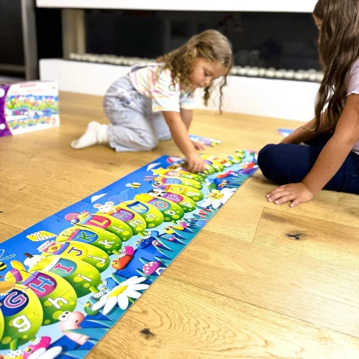 Long & Tall Puzzle ABC Caterpillar Letters