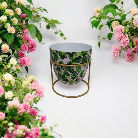 13CM PLANTER ON STAND