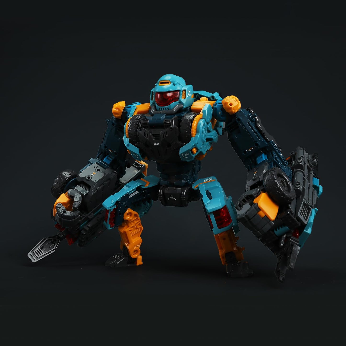 BEASTBOX 52TOYS BEASTDRIVE BD-13 Cyclops: Dual-Mode Deformation Figure