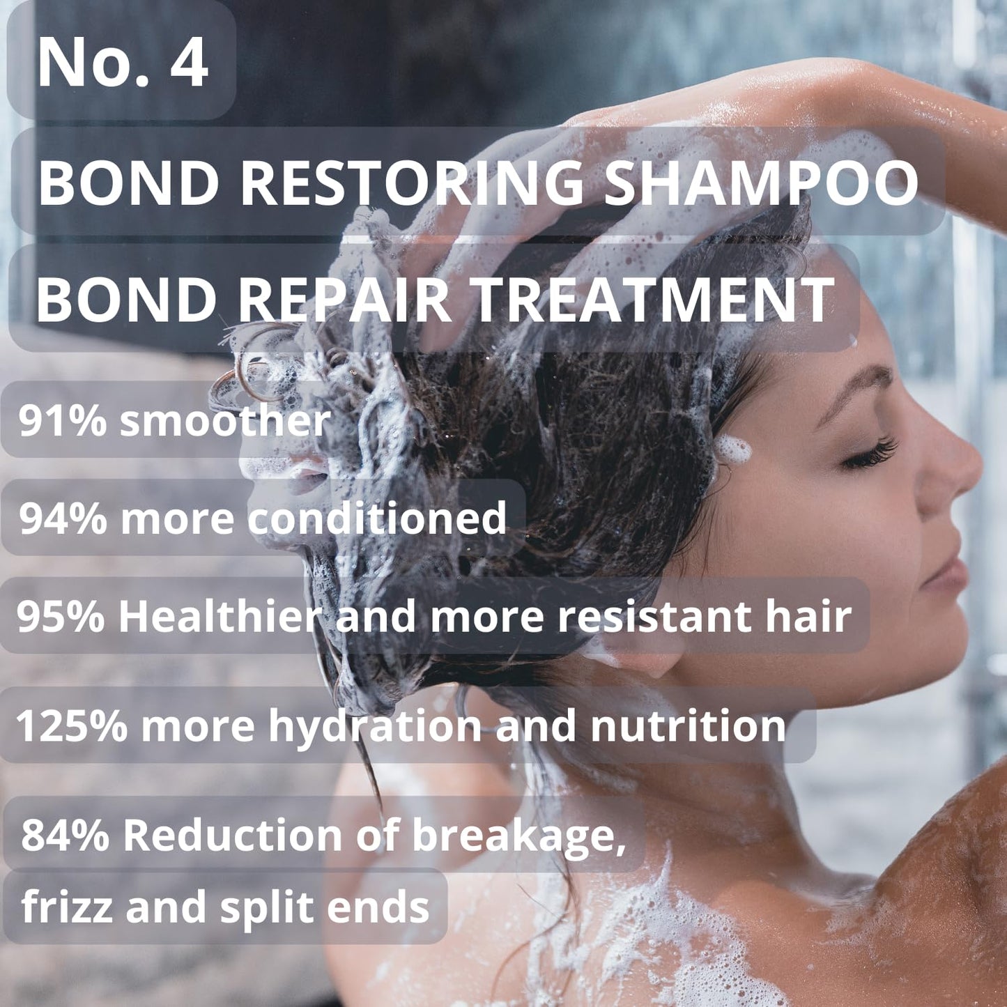 BEAUTY PLEX No. 4 Shampoo for Thinning Hair (Women) | Bond Repair & Moisture | 450ml