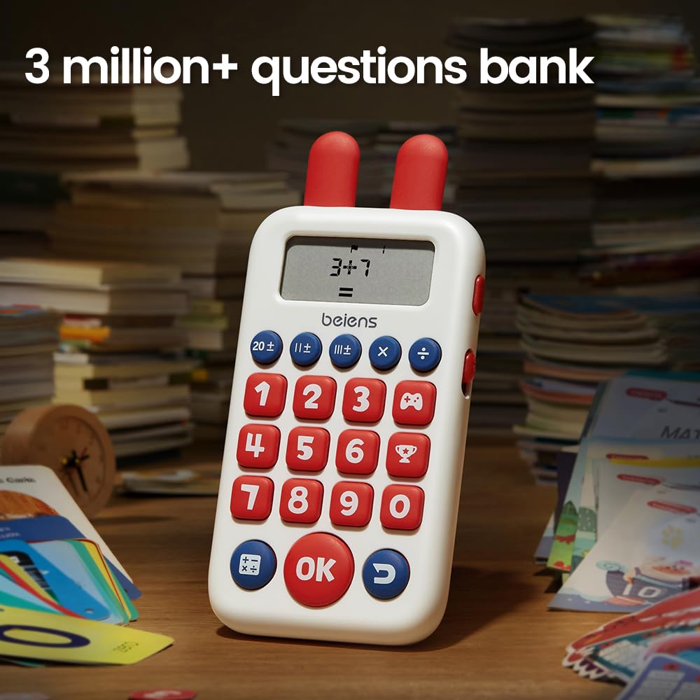 Beiens Learning Toys for 4+ | Math Games for Addition, Subtraction, Multiplication & Division
