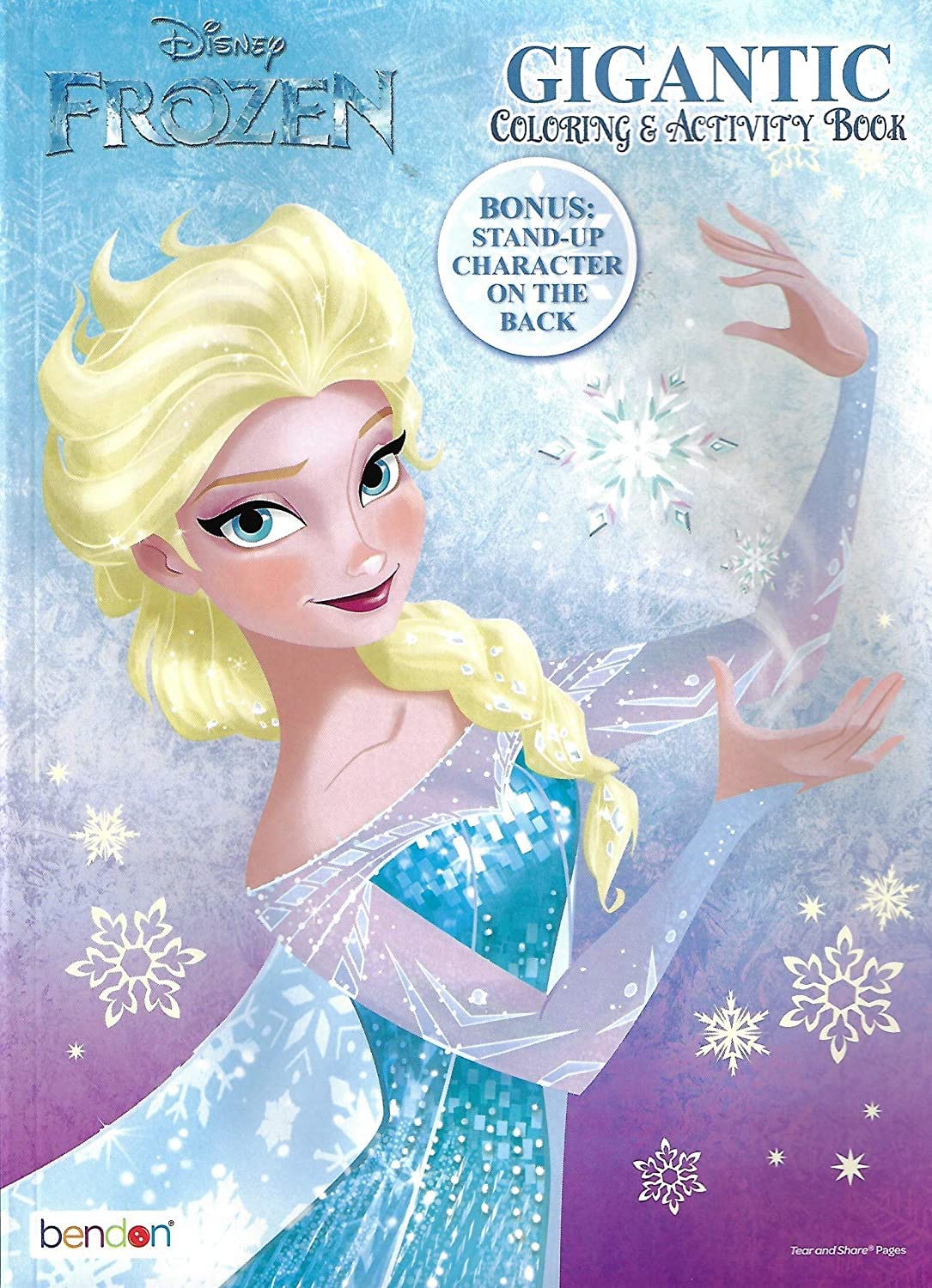 Bendon Frozen Coloring and Activity Book – 192 Pages, Elsa & Olaf