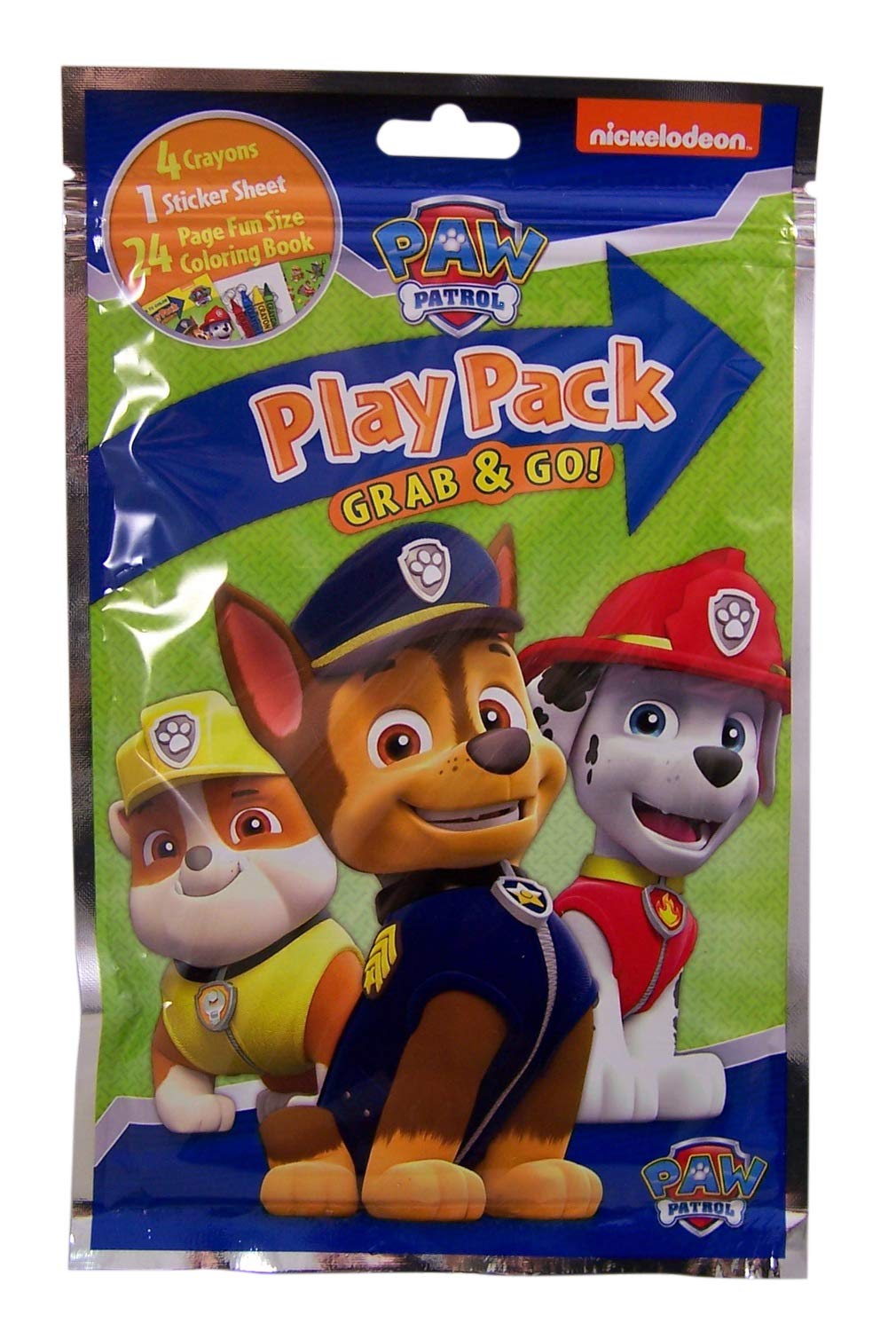 Bendon Nickelodeon Paw Patrol Grab and Go Play Packs – 12-Pack