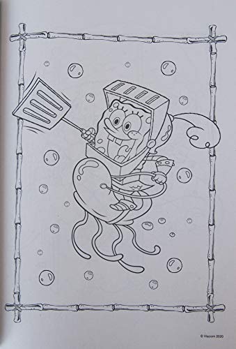 Bendon Spongebob Coloring Book – 192 Pages, Officially Licensed SpongeBob Squarepants Coloring & Activities