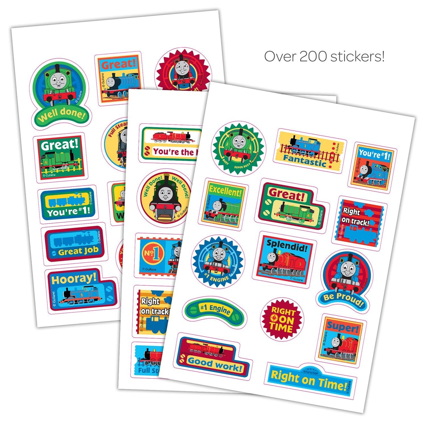 Bendon Thomas & Friends 16-Page Mini Sticker Pad – Reward Sticker Activity Book
