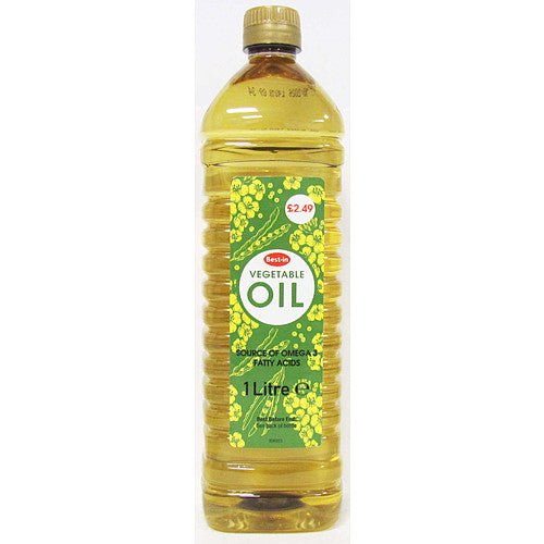 BestIn Vegetable Oil PMP 1Ltr (Case of 6)