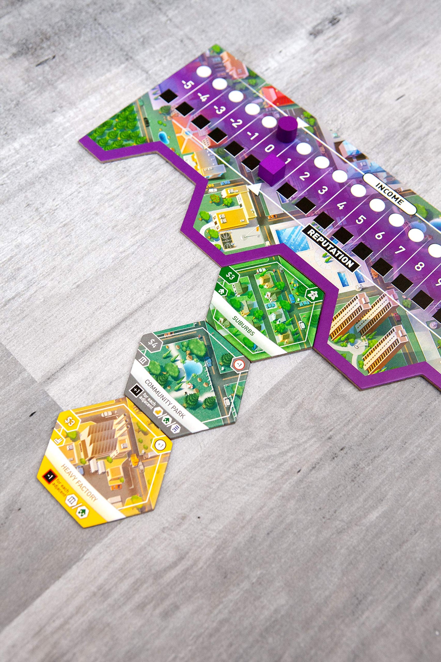 Suburbia by Bezier Games – Build a Thriving Town with Tile-Laying Strategy