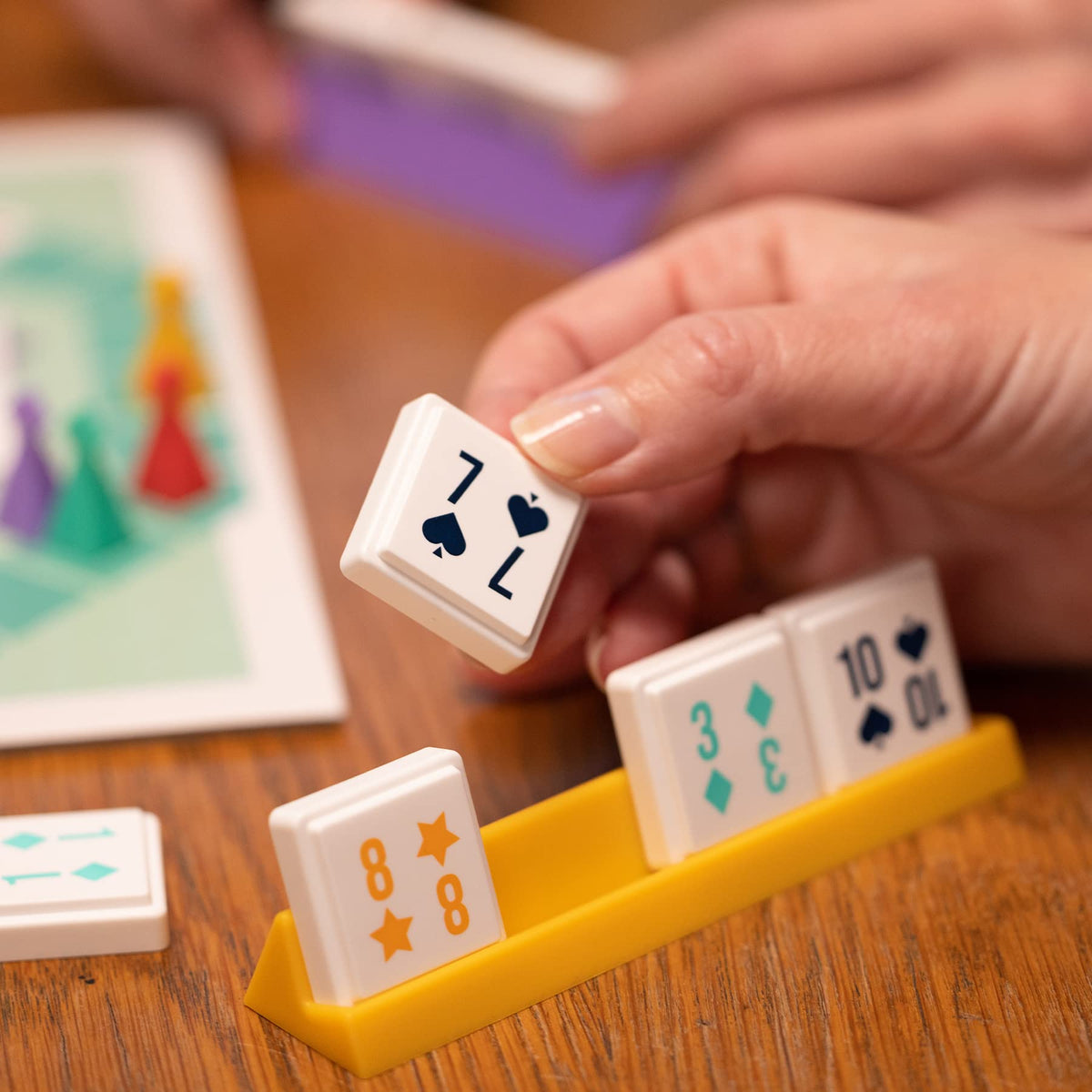 Bezzerwizzer Setup Board Game – Innovative Rummy Twist for 2-4 Players, 25 Min Playtime