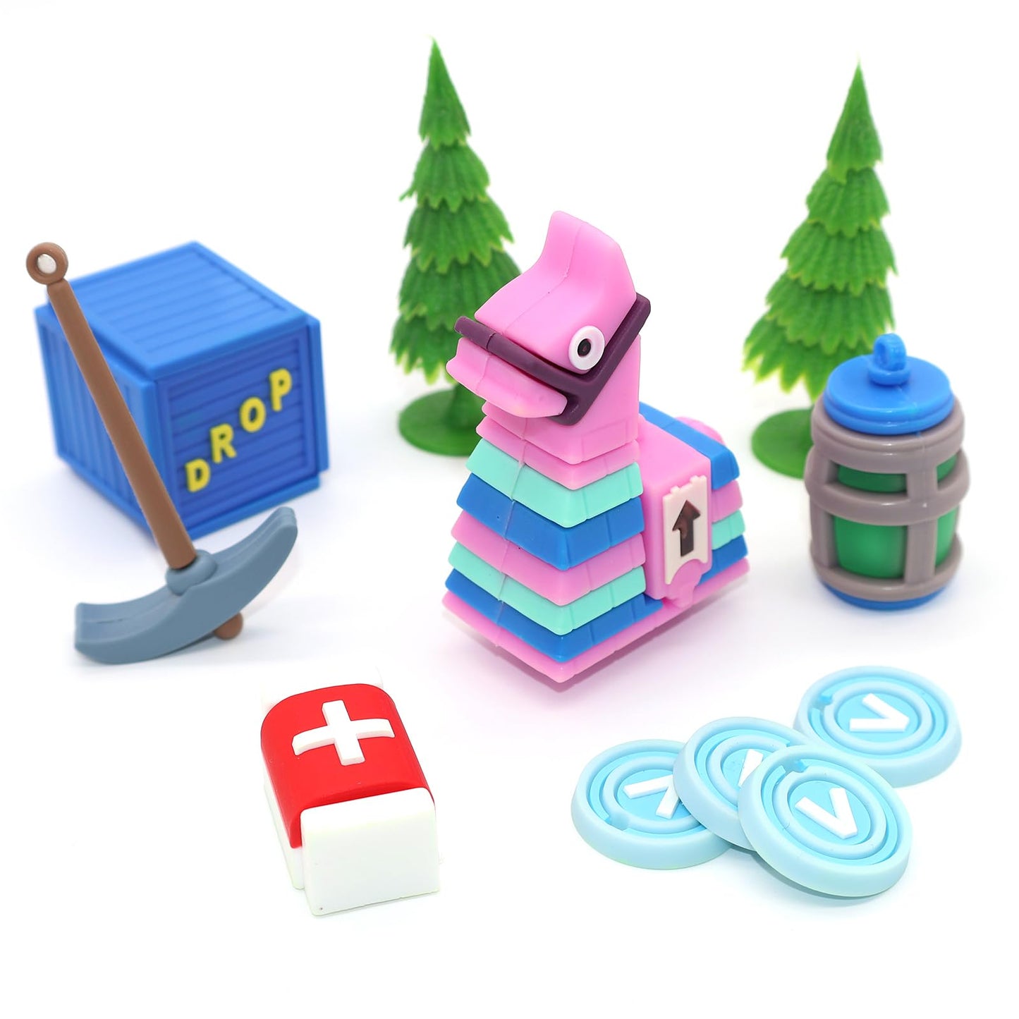 BiBo Game Cake Topper Set – Game Theme Party Cupcake Decorations & DIY Cake Decor