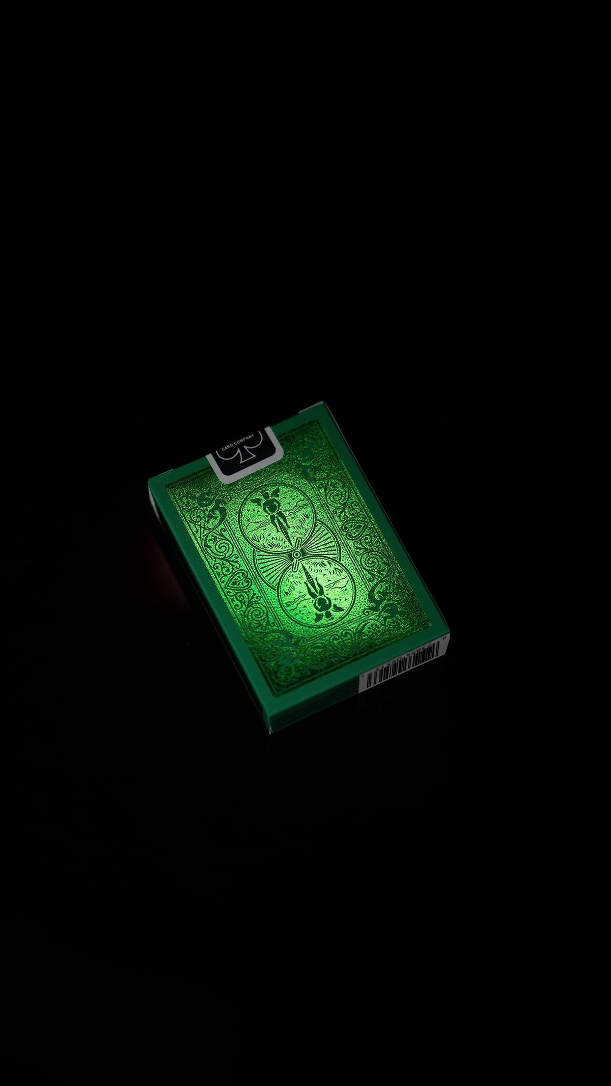 Bicycle Metalluxe Green Playing Cards - Premium Metal Foil Finish - Poker Size
