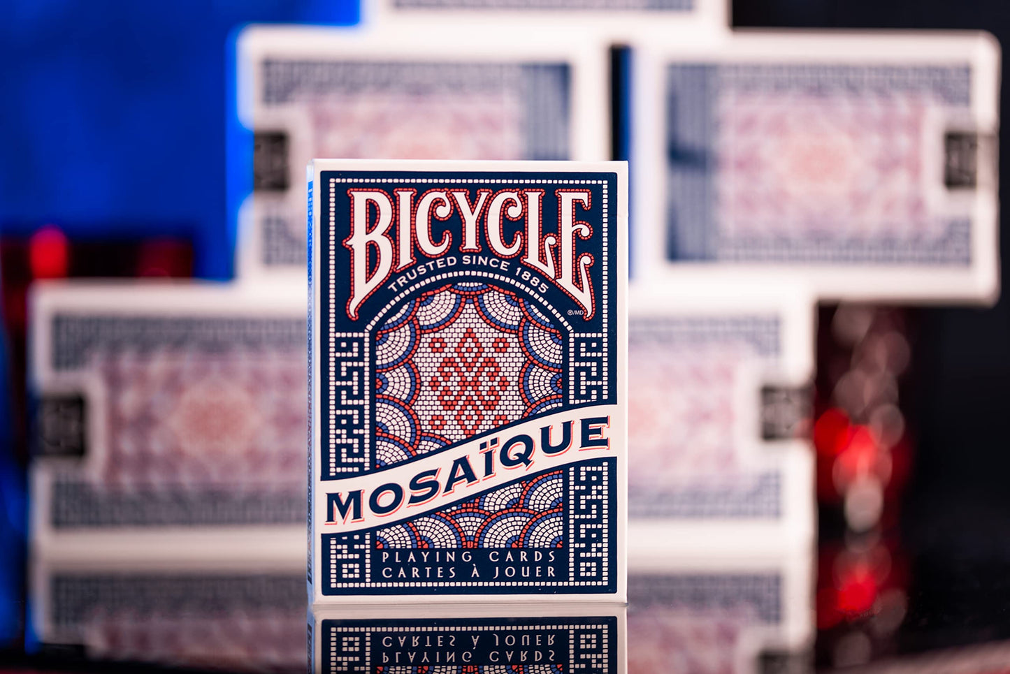 Bicycle Mosaique Playing Cards – Premium USA-Made Mosaic-Style Deck