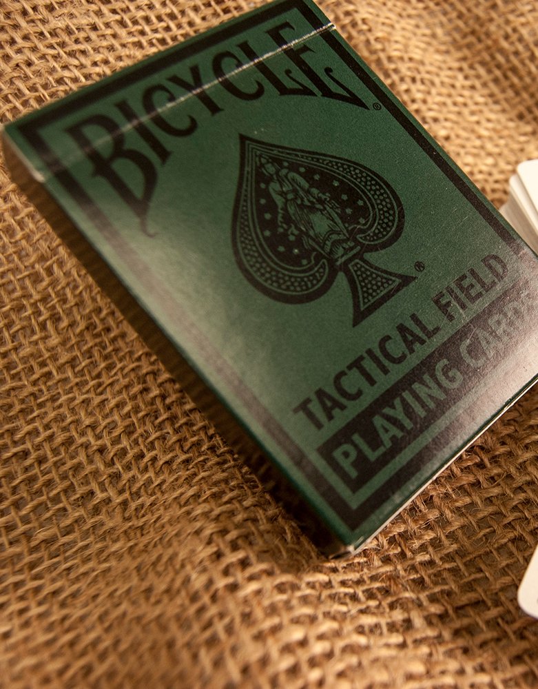 Bicycle Tactical Field Playing Cards - Desert & Jungle Camouflage Decks | Made in USA