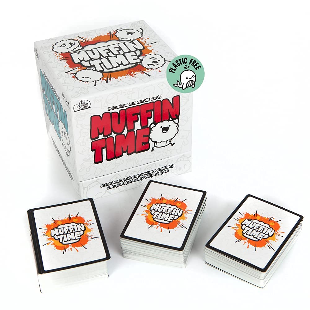 Muffin Time: A Very Random Card Game by Big Potato – Includes Expansion Packs