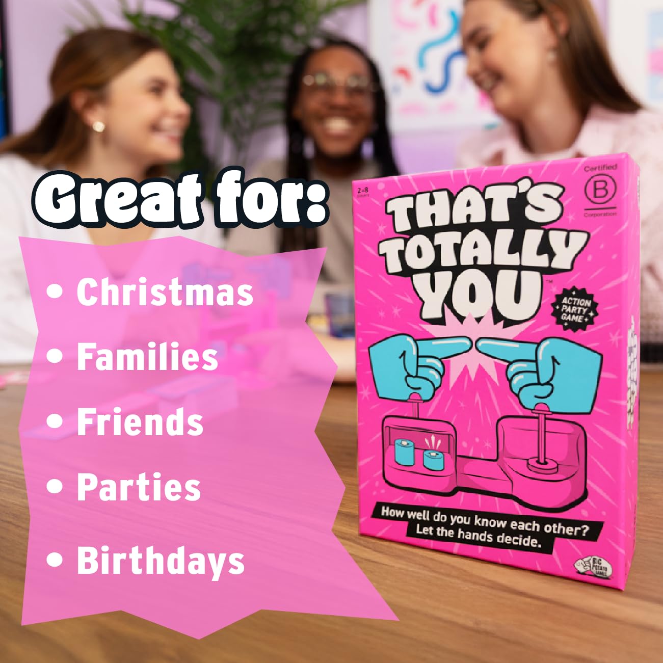 Big Potato That's Totally You! | Hilarious Family & Friends Party Game for 2+ Players
