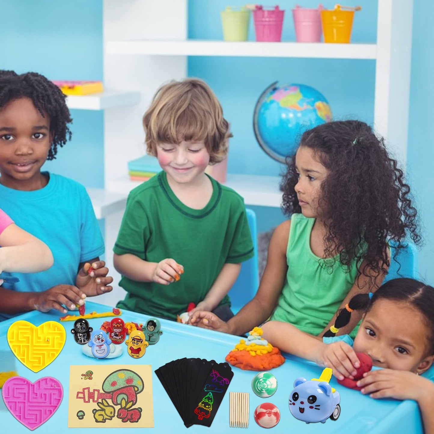 BILLFULL 1000 Pcs Party Favors & Fidget Toys Bulk for Kids