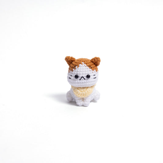 Polite Bib Crochet Cat Collection