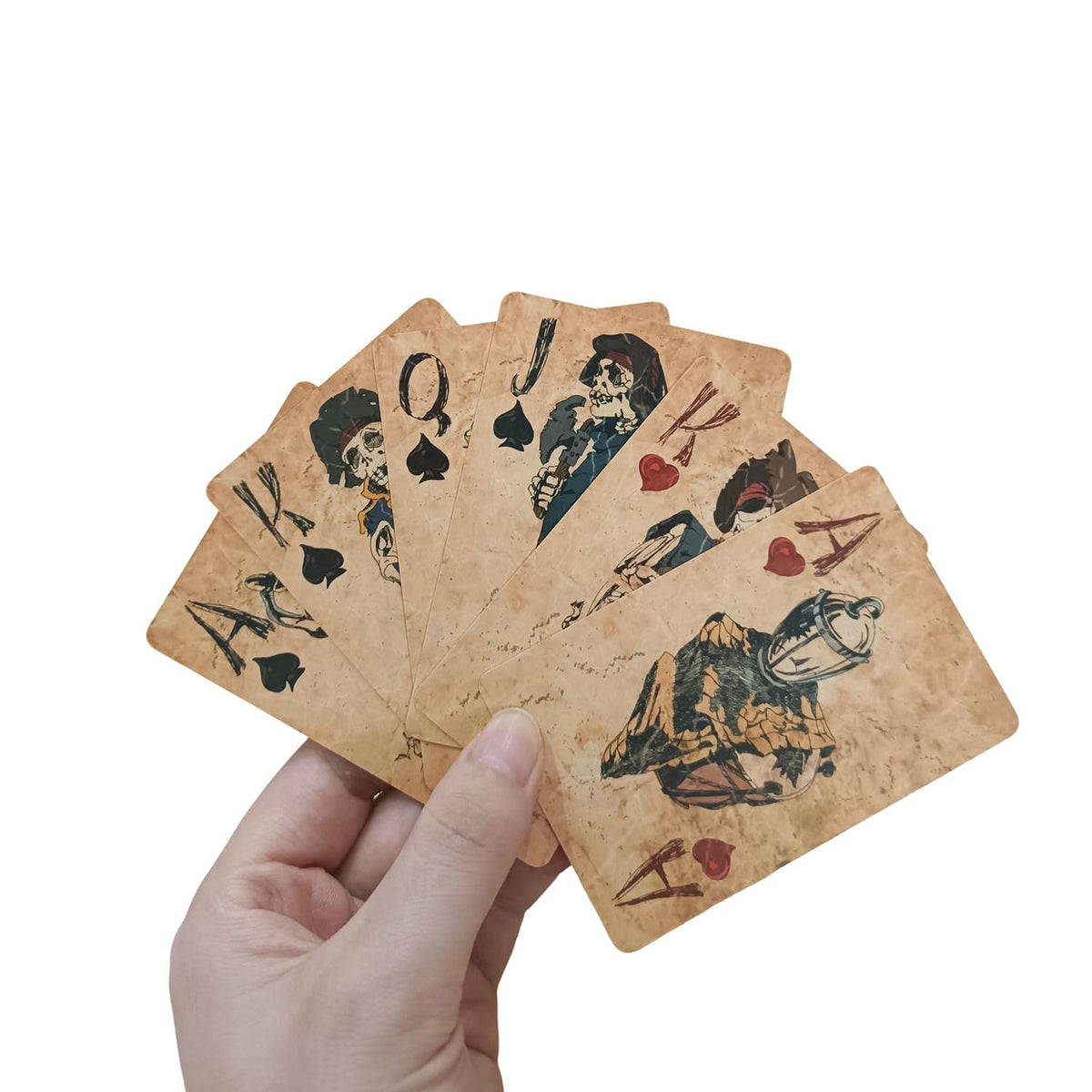 Black Lotus Pirate King Collection Playing Cards – 54-Card Retro Poker Deck