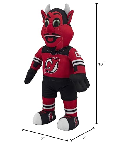 Bleacher Creatures New Jersey Devils 10-Inch Mascot Plush Figure – Collectible Team Decor