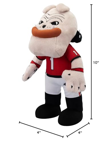 Bleacher Creatures Georgia Bulldogs Hairy Dawg 10-inch Mascot Plush Figure – A Mascot for Play or Display