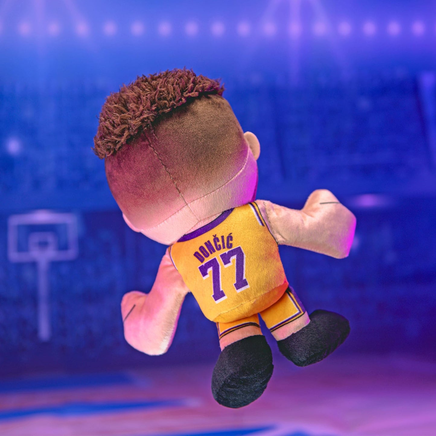 Bleacher Creatures Luka Doncic 8-Inch Plush – Kuricha Sitting Figure, NBA Fan Gift