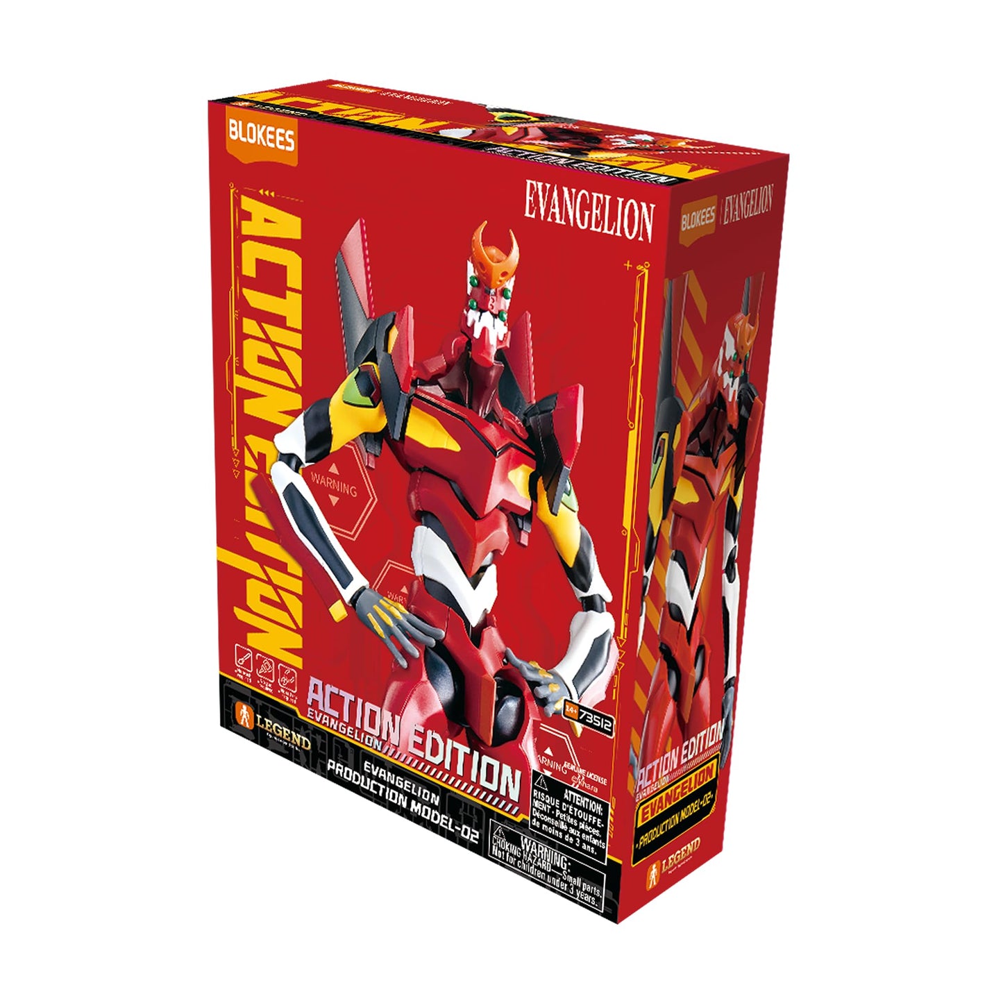 BLOKEES Ultra Action Edition – Legacy Evangelion Unit 02 Build Kit