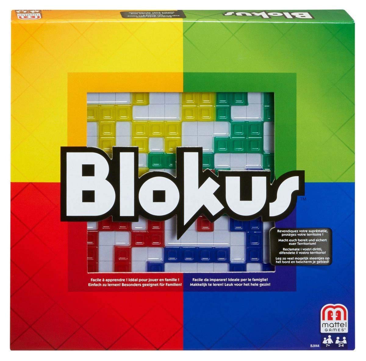 Blokus by Mattel Blokus – Fast-Paced Strategy Board Game for 2-4 Players