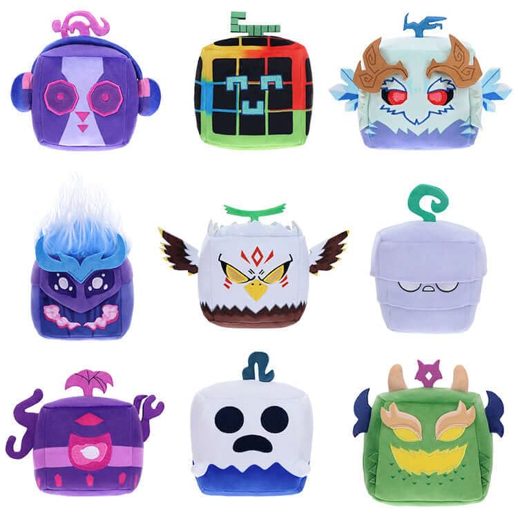 Blox Fruits 4-Inch Plush Blind Box Series 3 – Collectible Mystery Figures