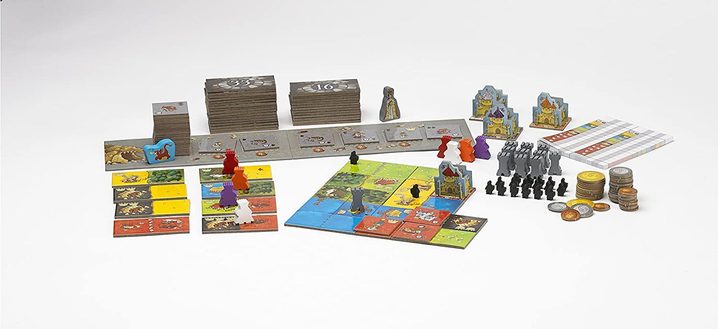 Blue Orange Queendomino Board Game | Standalone Strategy for 2–4 Players