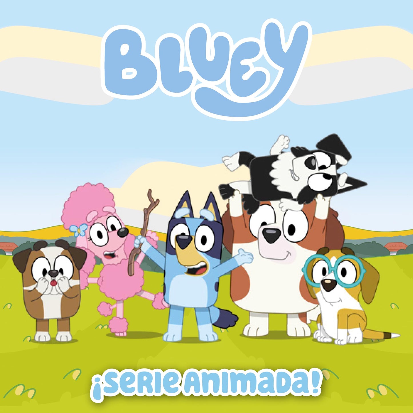 Bluey Adventure Figures Pack (8-Pack) – Articulated Figures for Kids | BLY73000