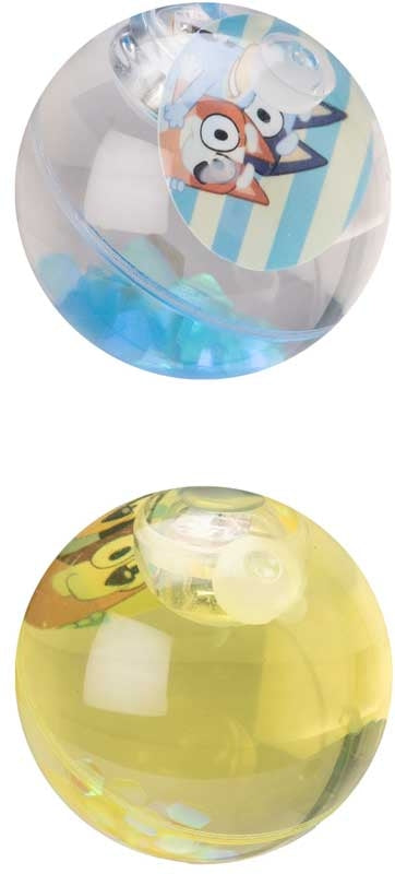 BLUEY LIGHT UP GLITTER BALL ASSORTED ONE ONLY