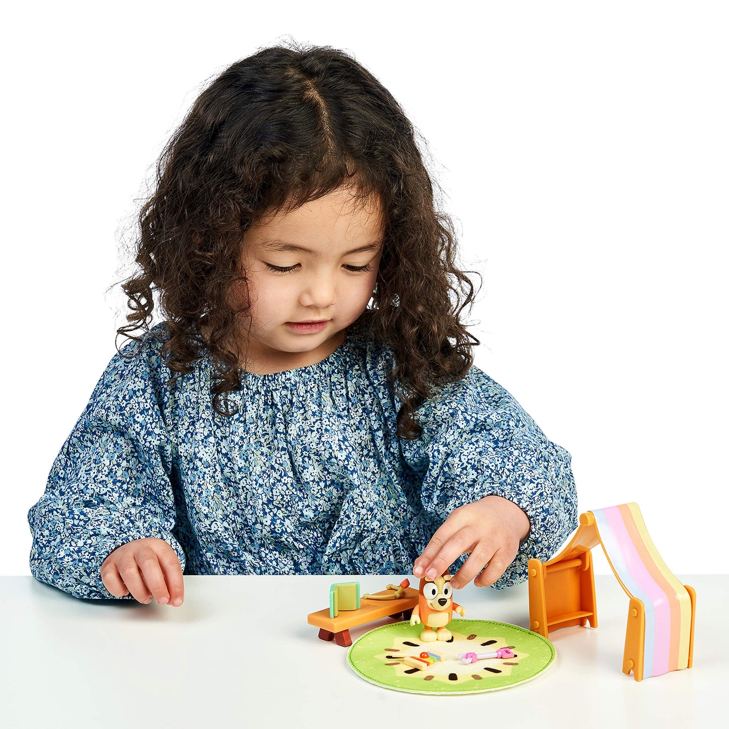 Bluey Mini Playset - Playroom, Multicolor | Bingo Figure & Accessories