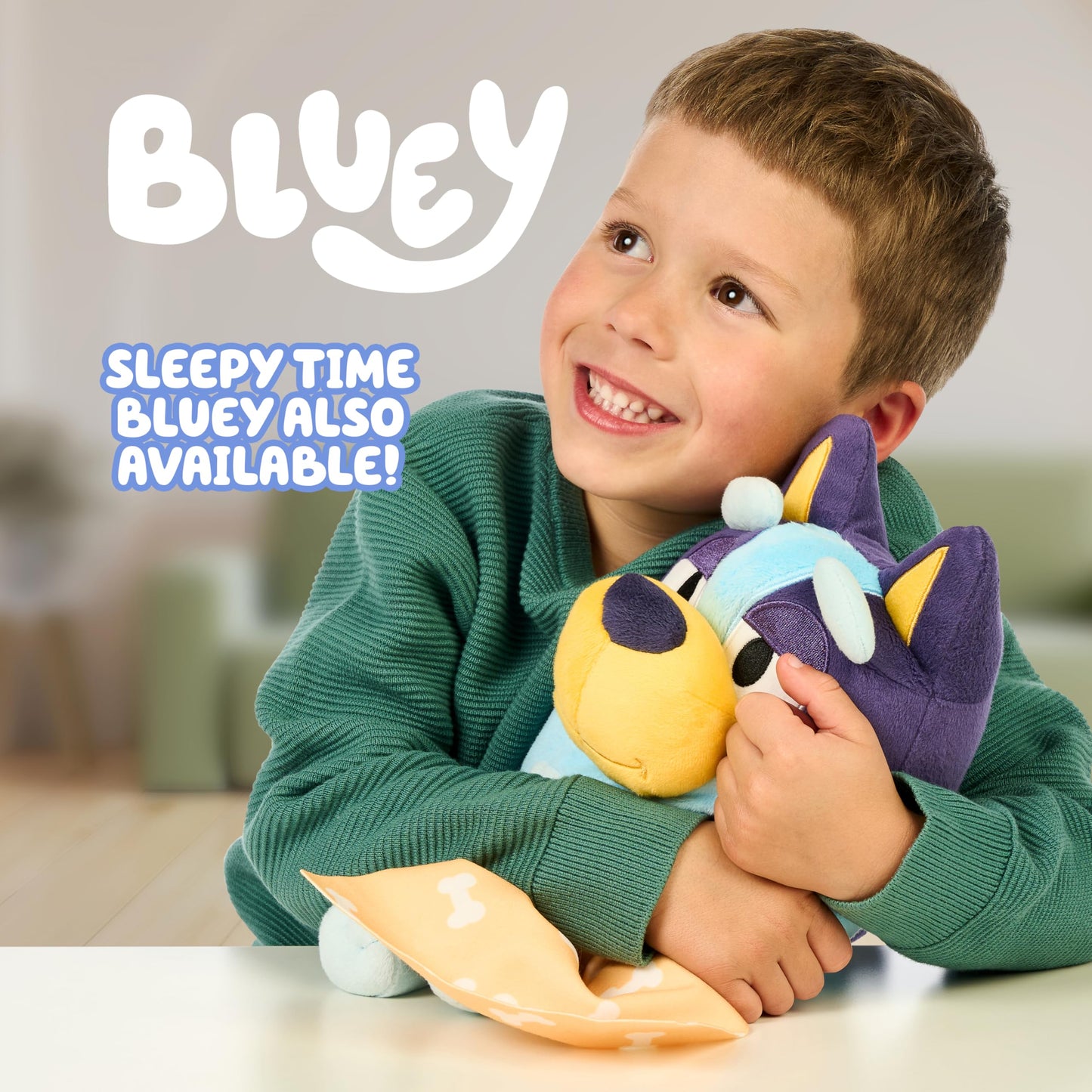 Bluey Sleepy Time Bingo Talking Plush – Soothing Bedtime Companion & Theme Song