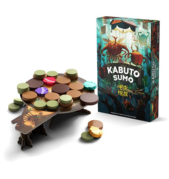 Allplay Kabuto Sumo Board Game | 2-4 Players | 15-20 Min Rounds