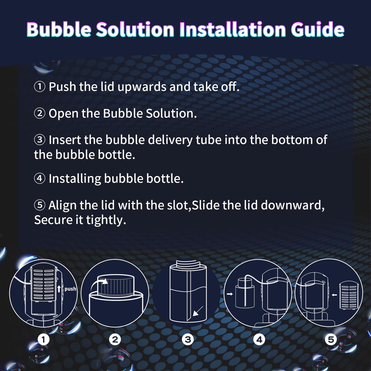 BOMOCO Battery Bubble Machine – 20k+ Bubbles/Min, 150° Rotating