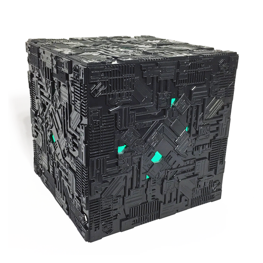 Light-Up Borg Cube XL EDITION Subscriber Special (Eaglemoss / Star Trek)