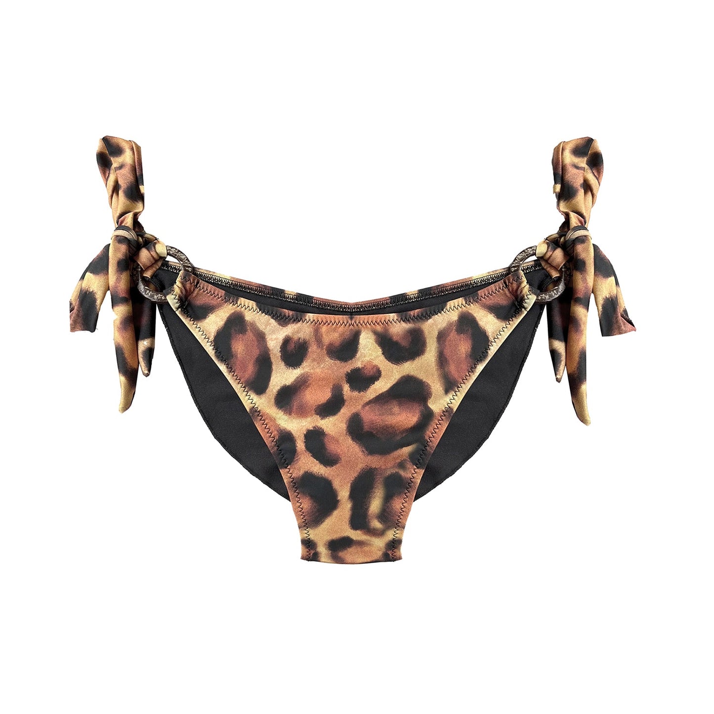 Leopard Print Bikini Set – Artisan Sustainable Swimwear from Ibiza