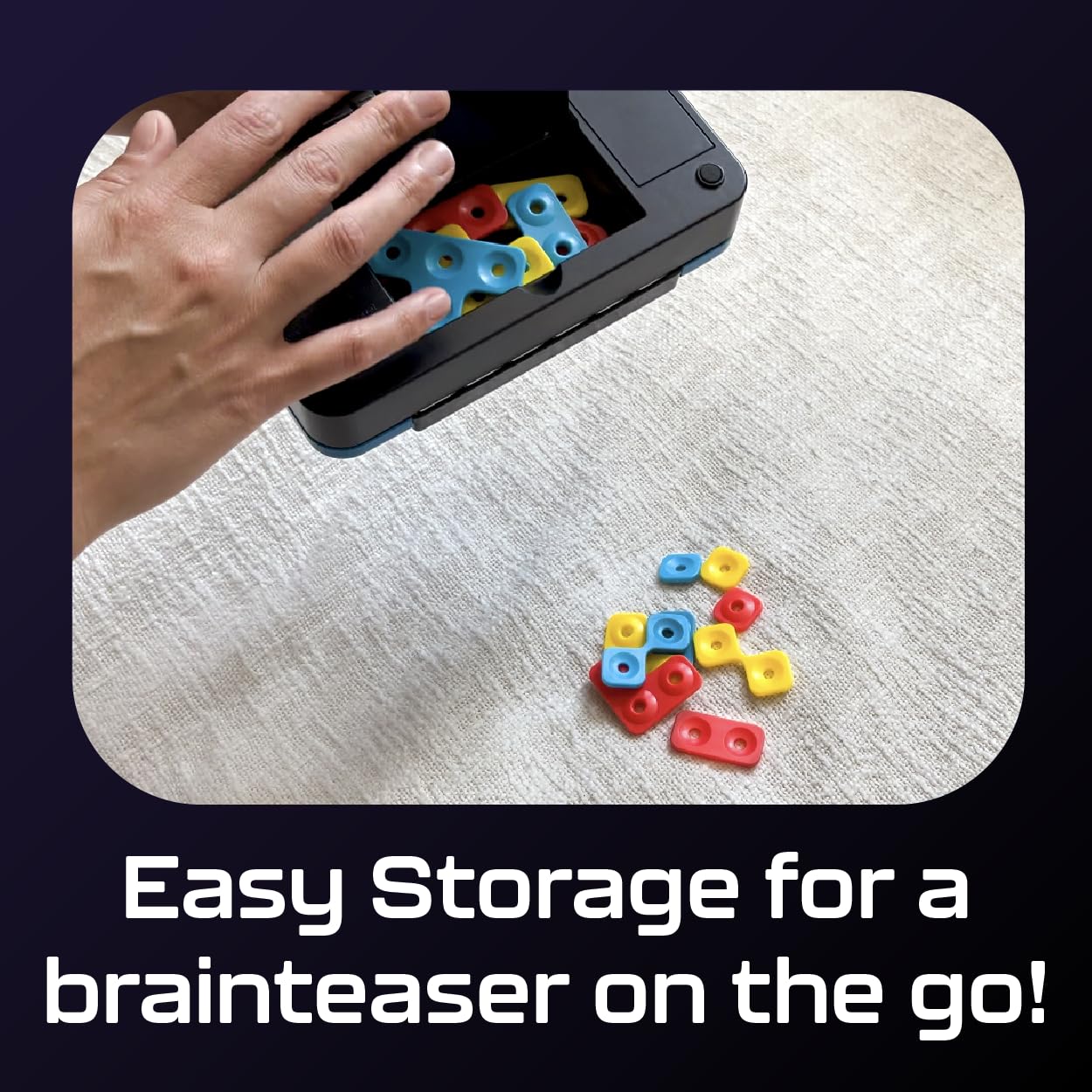 Brainwright Puzzle Bright — Interactive Light-Up Brain Teaser with 300+ Challenges