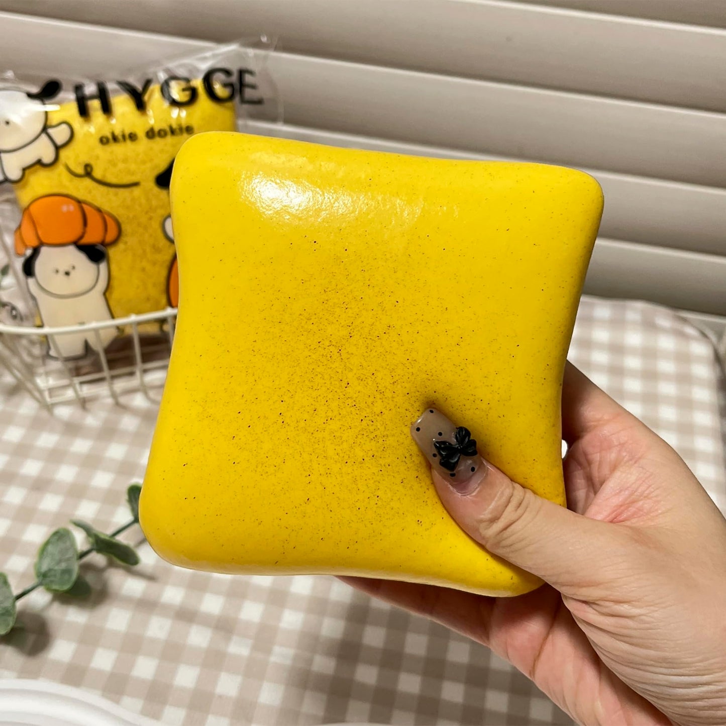 Bread Butter Squishy – Slow Rising Fidget Toy for Stress Relief, Desk Fun, and Party Gifts