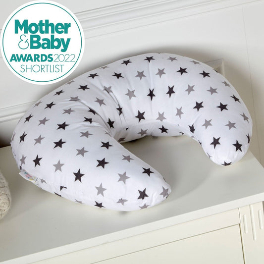 Breast Feeding Nursing Pillow - Silver Twinkle (COVER ONLY)