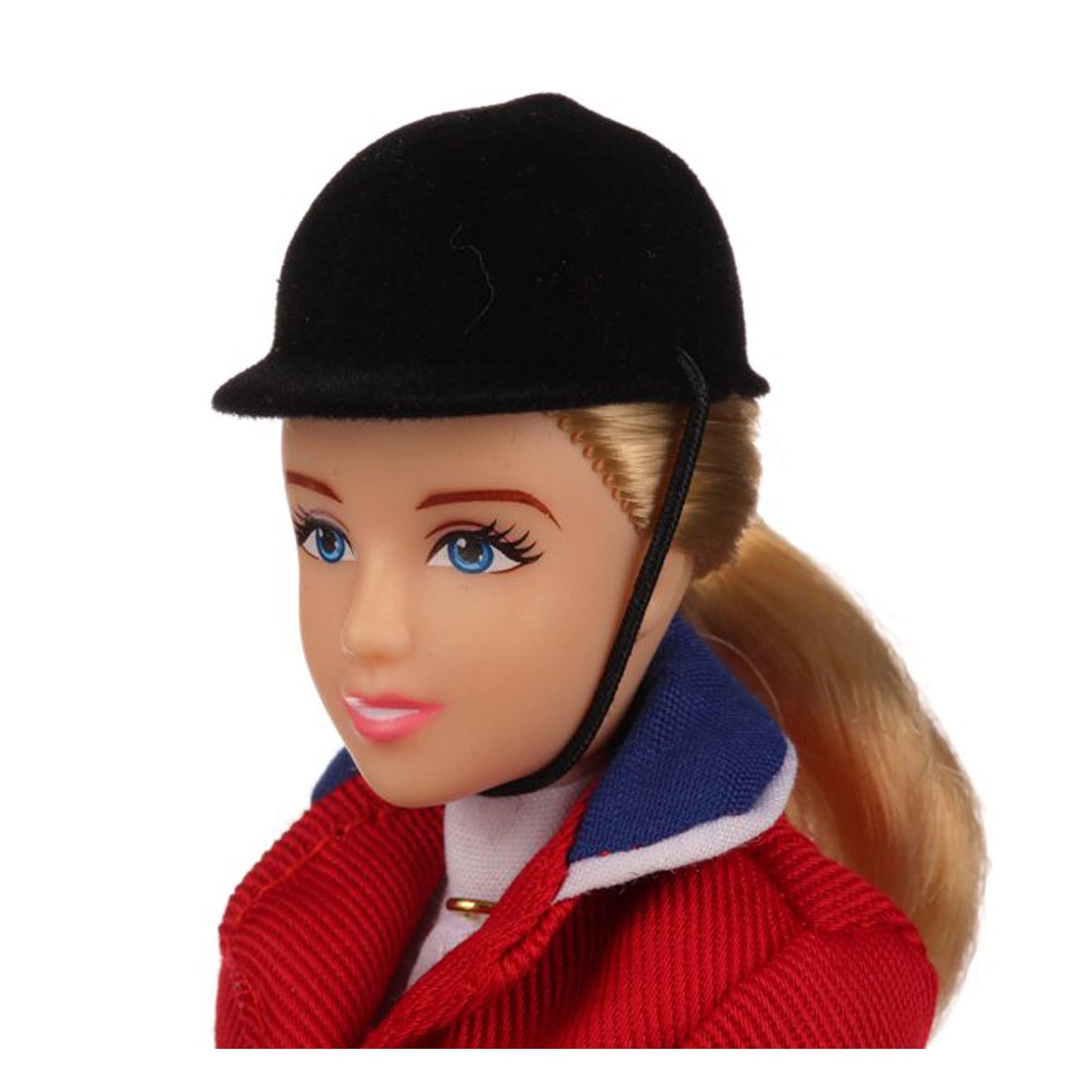 Breyer 8\" Show Jumping Brenda Doll – 1:9 Scale, Fully Articulated, Scarlet US Equestrian Team Attire
