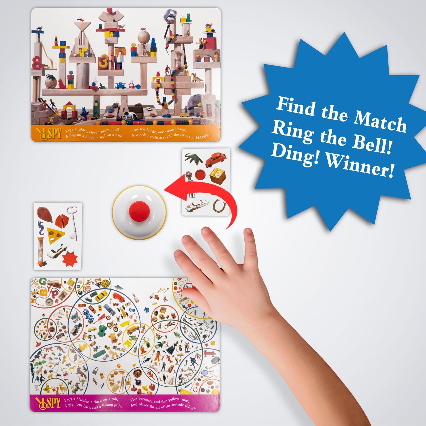 Briarpatch I Spy Eagle Eye Game (06120) – Fast-Paced Matching Race for Ages 5+ (1–4 Players)