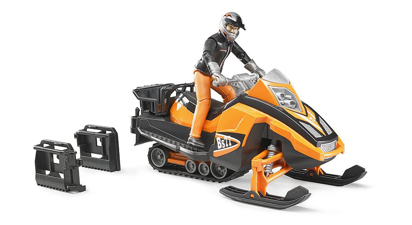 Bruder Snowmobile with Driver & Accessories – 1:16 Scale, Made in Germany