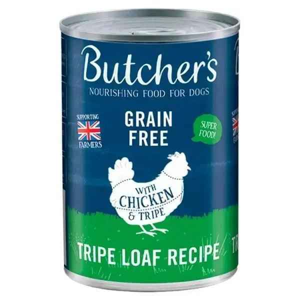 Butchers Chicken and Tripe Wet Dog Food Tin 400g (Case of 12)