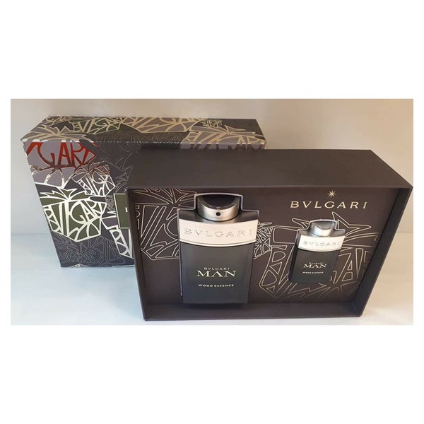 Bvlgari Man Wood Essence Gift Set 100ml EDP + 15ml EDP
