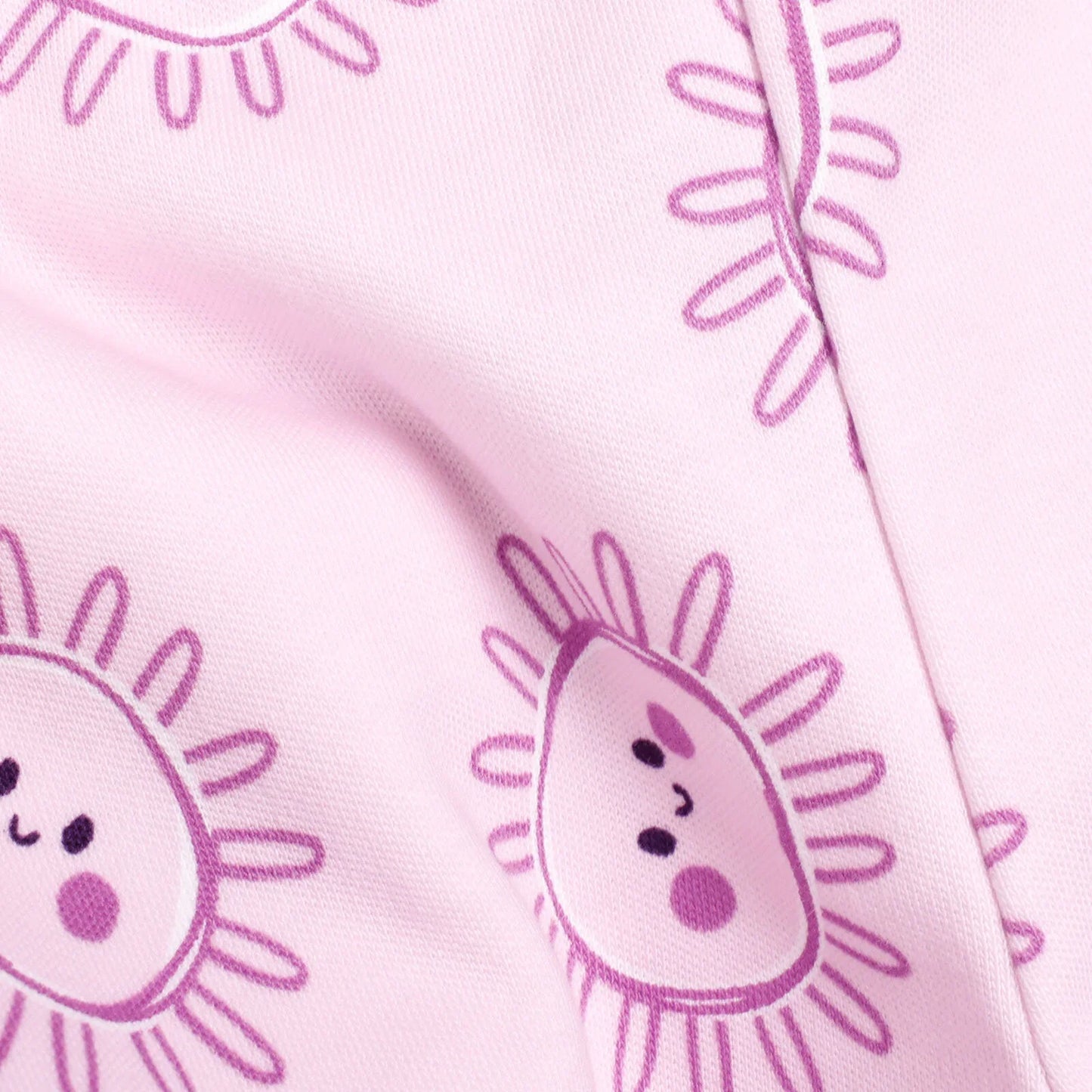 HelloBaby 2 Piece Footed Bottom - Purple