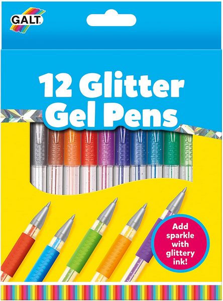 Scented Glitter Gel Pens - set of 12